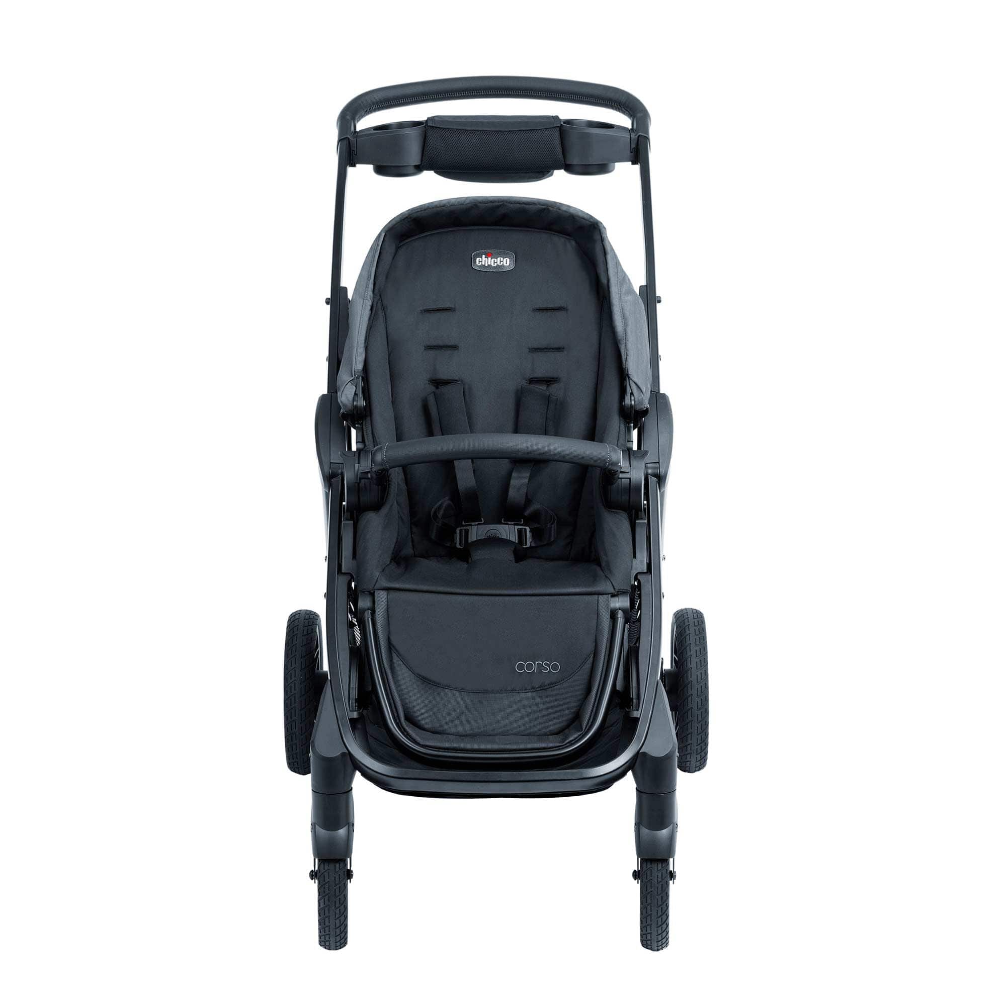 Chicco Corso Flex Modular Stroller - Lightweight Adjustable Travel System with Car Seat Compatibility | Perfect for City Walks, Shopping & Family Outings
