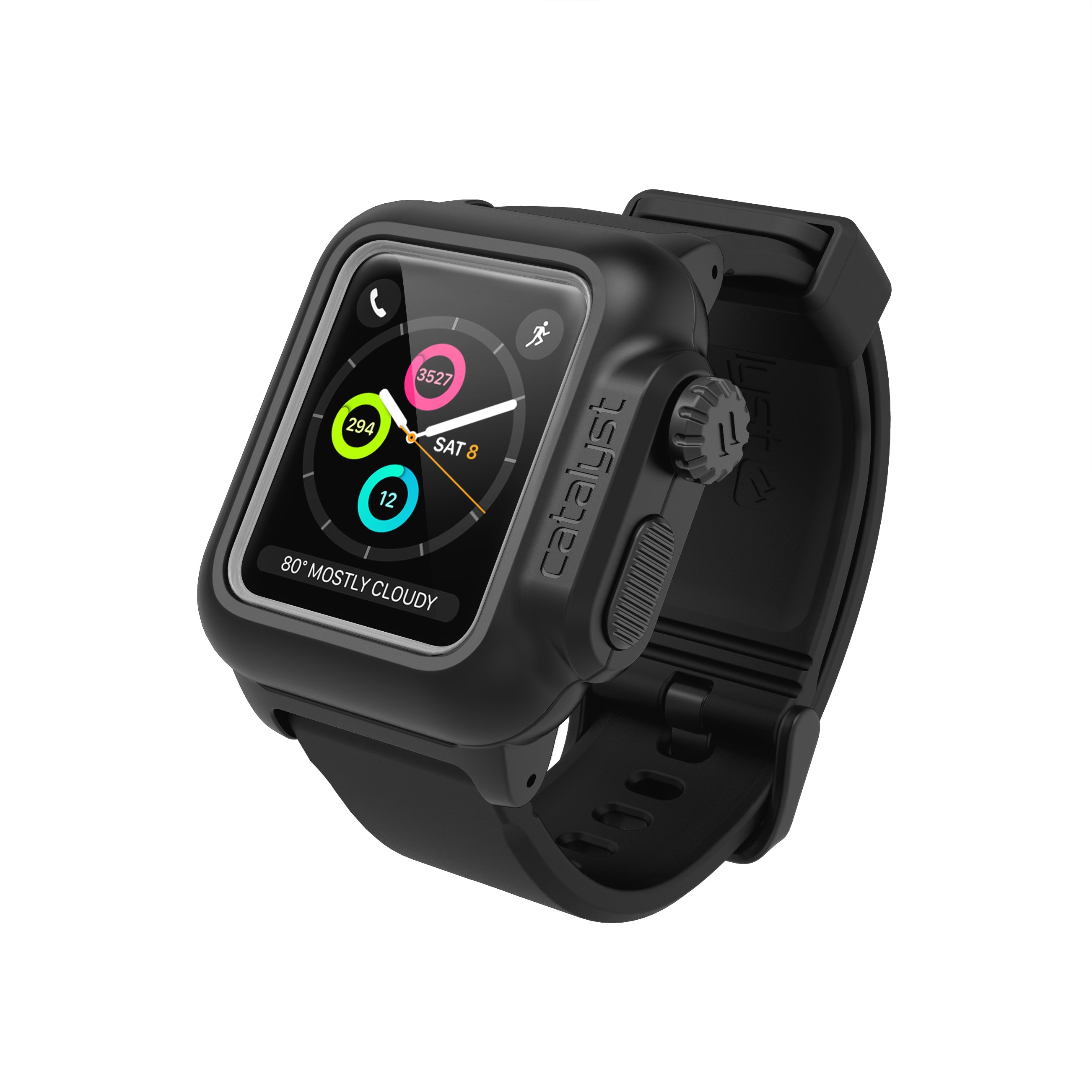 38mm 100M Waterproof Case with Band for Apple Watch Series 3/2 - Perfect for Swimming, Surfing & Water Sports Protection