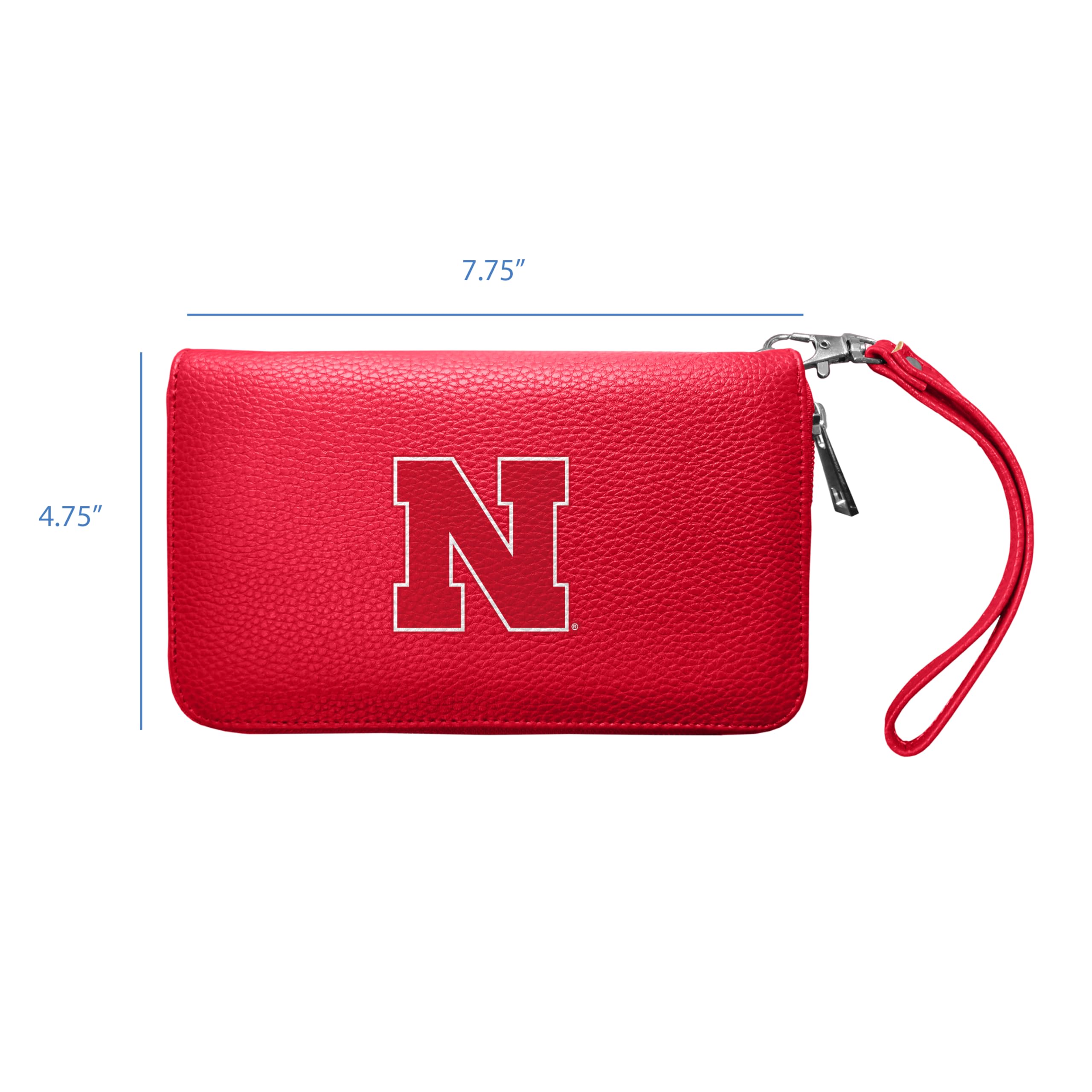 Littlearth NCAA Zip Organizer Wallet - Stylish & Functional College Team Themed Wallet for Men & Women - Perfect for Game Day, Travel & Everyday Use