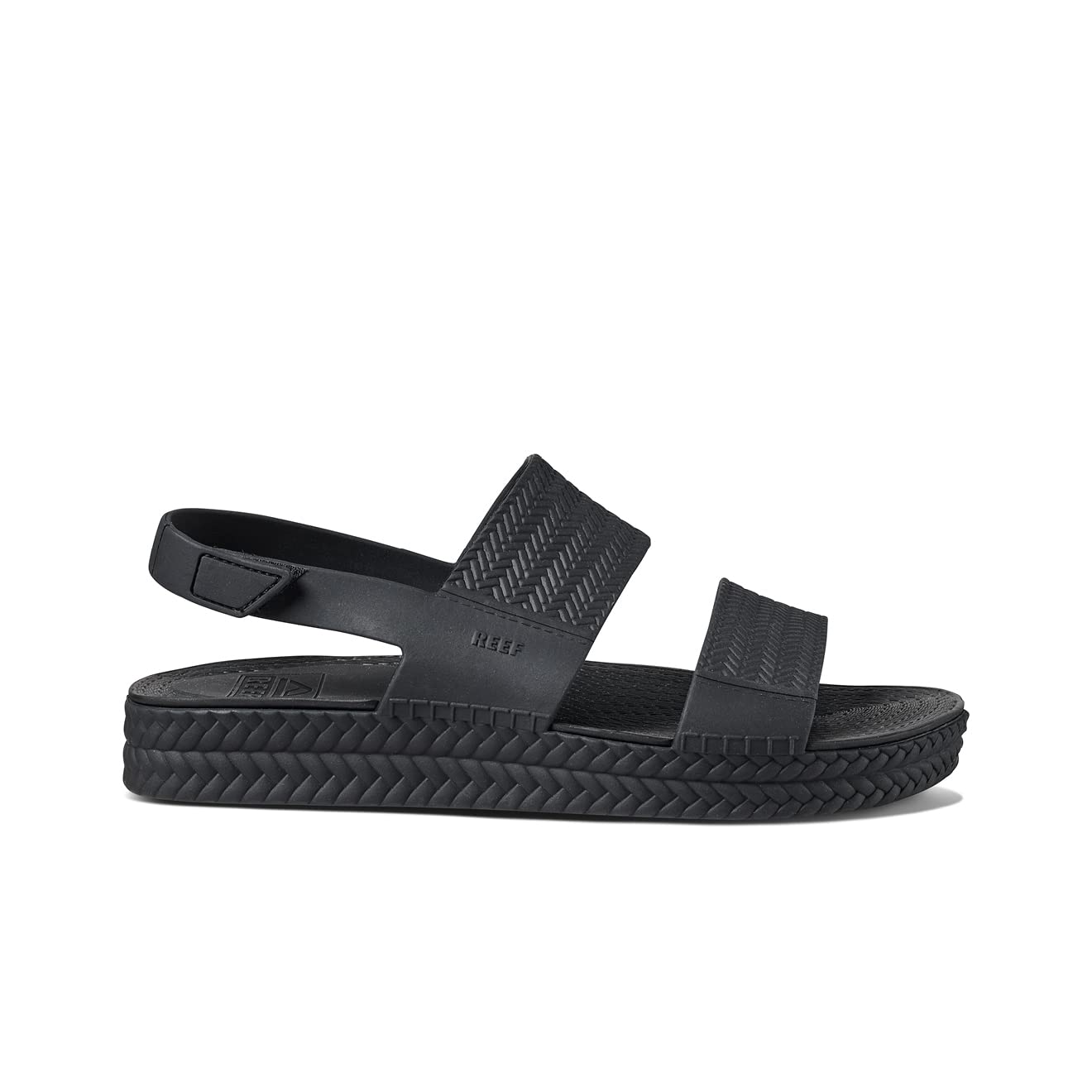 **REEF Water Vista Women's Platform Sandals - Adjustable Velcro Strap, Water-Friendly & Comfortable - Perfect for Beach, Pool, and Summer Outdoor Activities**