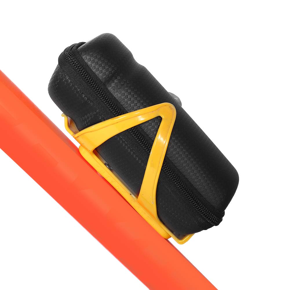 **Waterproof Bike Bottle Cage Tool Bag - Portable Repair Kit for Outdoor Cycling & Maintenance - Durable Storage Pouch for Water Bottle Holder & Sports Tools (Black)**    *Perfect for cycling trips, mountain biking, road repairs, and outdoor adventures.*