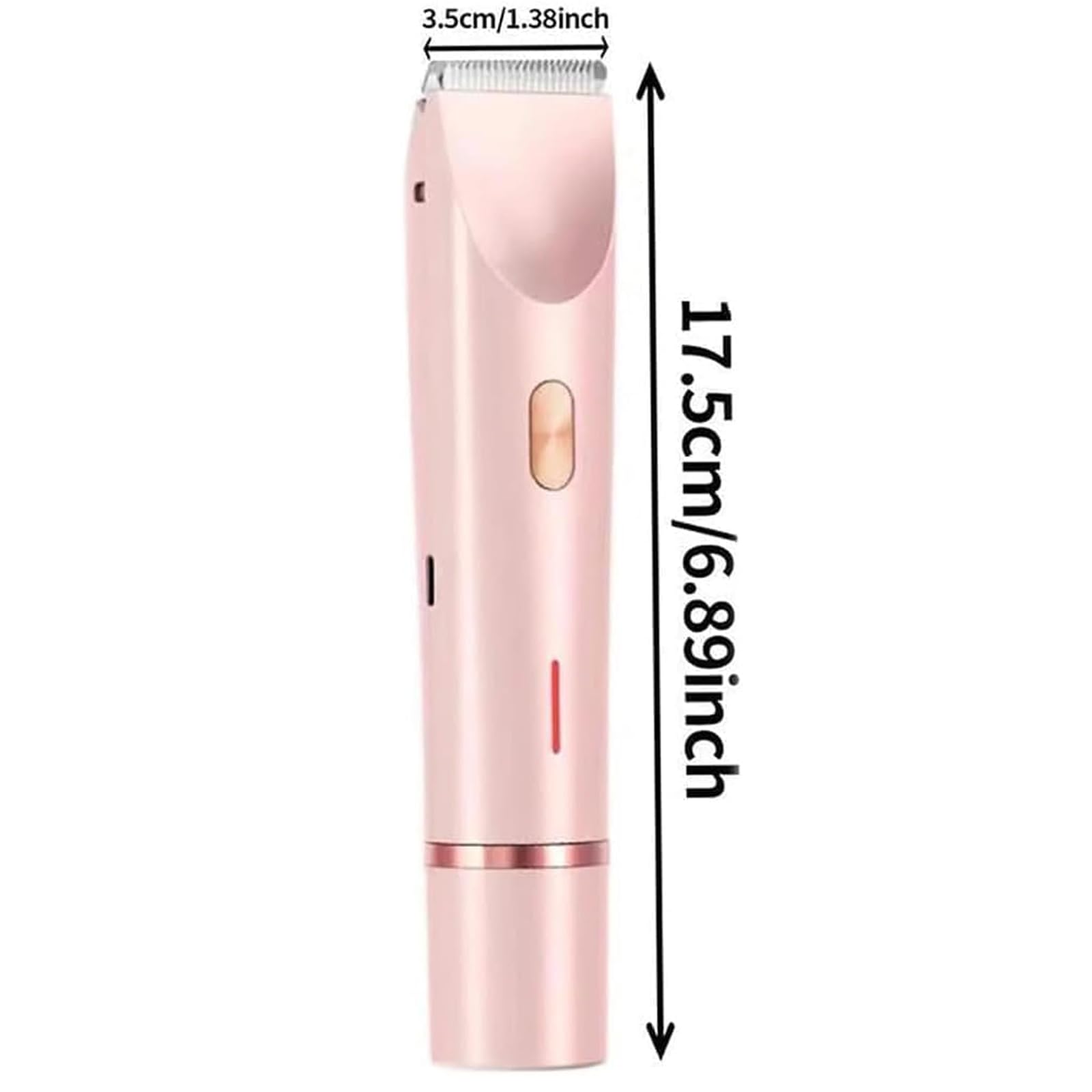 Gloaura Electric Shaver for Women - 2-in-1 Wet & Dry Lady Shaver with Double Detachable Heads - Painless Hair Removal for Legs, Bikini & Underarms - Rechargeable Cordless Razor for Travel & Home Use