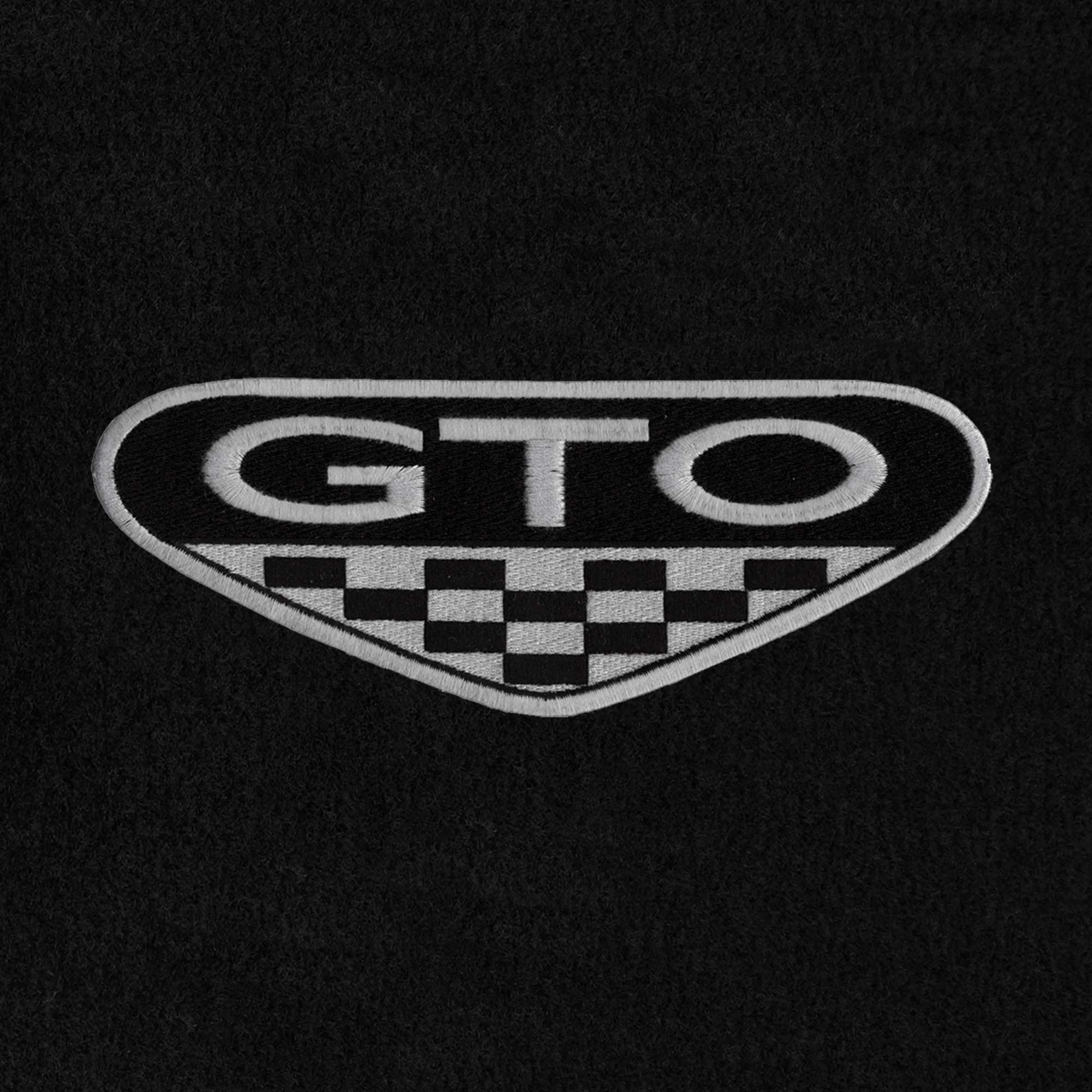 Premium Custom-Fit Carpet Floor Mats for Pontiac GTO 2004-2006 - Black 4-Piece Set (Front & Rear) - Luxury Car Interior Accessories for Enhanced Comfort & Protection - Perfect for Daily Commute, Road Trips & Car Shows