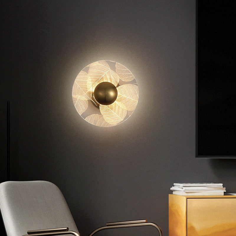 Bloom Petal Wall Lamp - Modern Floral LED Sconce Light for Bedroom, Living Room & Hallway - Elegant Home Decor Lighting for Indoor Spaces