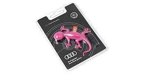 Audi Gecko Car Air Freshener - Pink Sweet Floral Scent for Fresh & Pleasant Driving Experience | Long-Lasting Fragrance for Cars, Trucks & Vehicles
