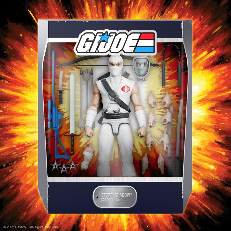 G.I. Joe ULTIMATES! Storm Shadow Action Figure - 6-Inch Collectible Toy with Multiple Accessories - Perfect for Display, Play, and G.I. Joe Fans Collection