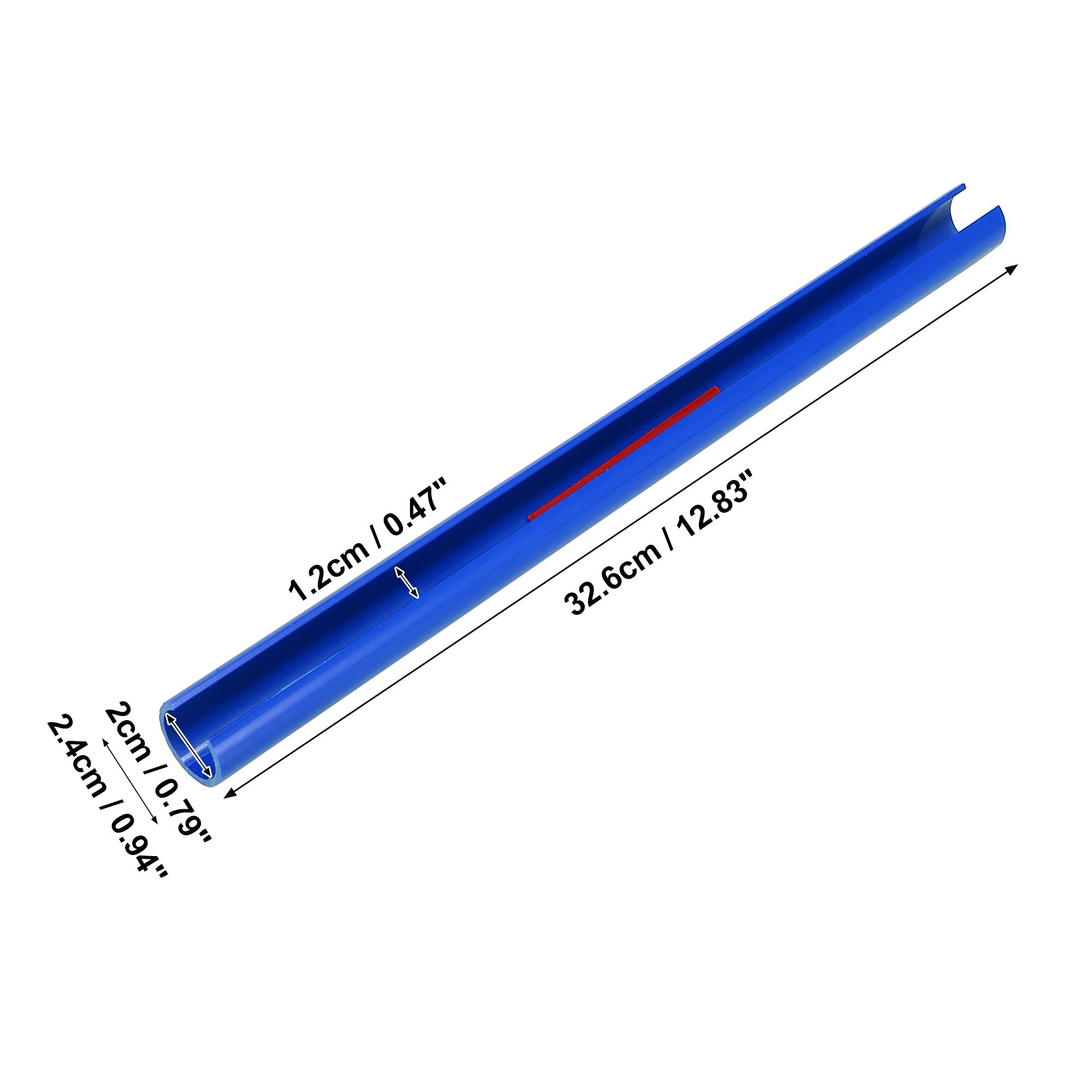 X AUTOHAUX Blue Front Grille Trim Strips for BMW 1 2 3 4 Series - Car Grill Insert Decoration & Protection (Perfect for Customization & Car Show Enhancement)