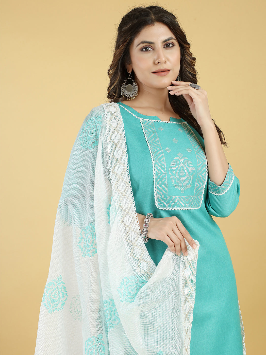Stylish Blue Designer Ready-Made Pant Suit with Elegant Embroidery - Perfect for Weddings, Parties & Formal Events