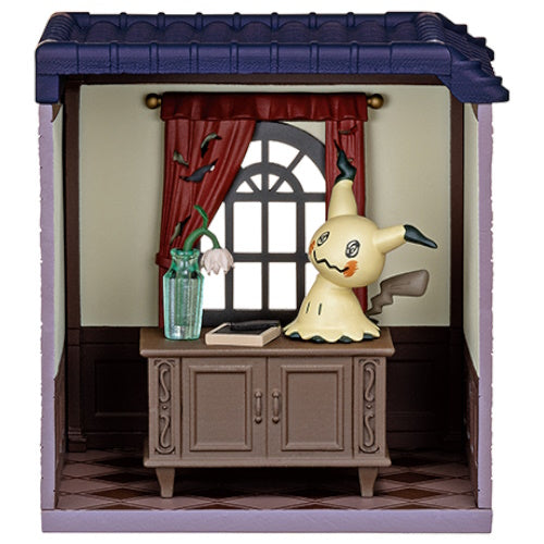 Pokemon Midnight Mansion Vol. 02 Re-Ment Collectible Figure Set - Rare Miniature Display for Anime Fans & Pokemon Collectors - Perfect for Home Decor, Office Display, and Gift Giving