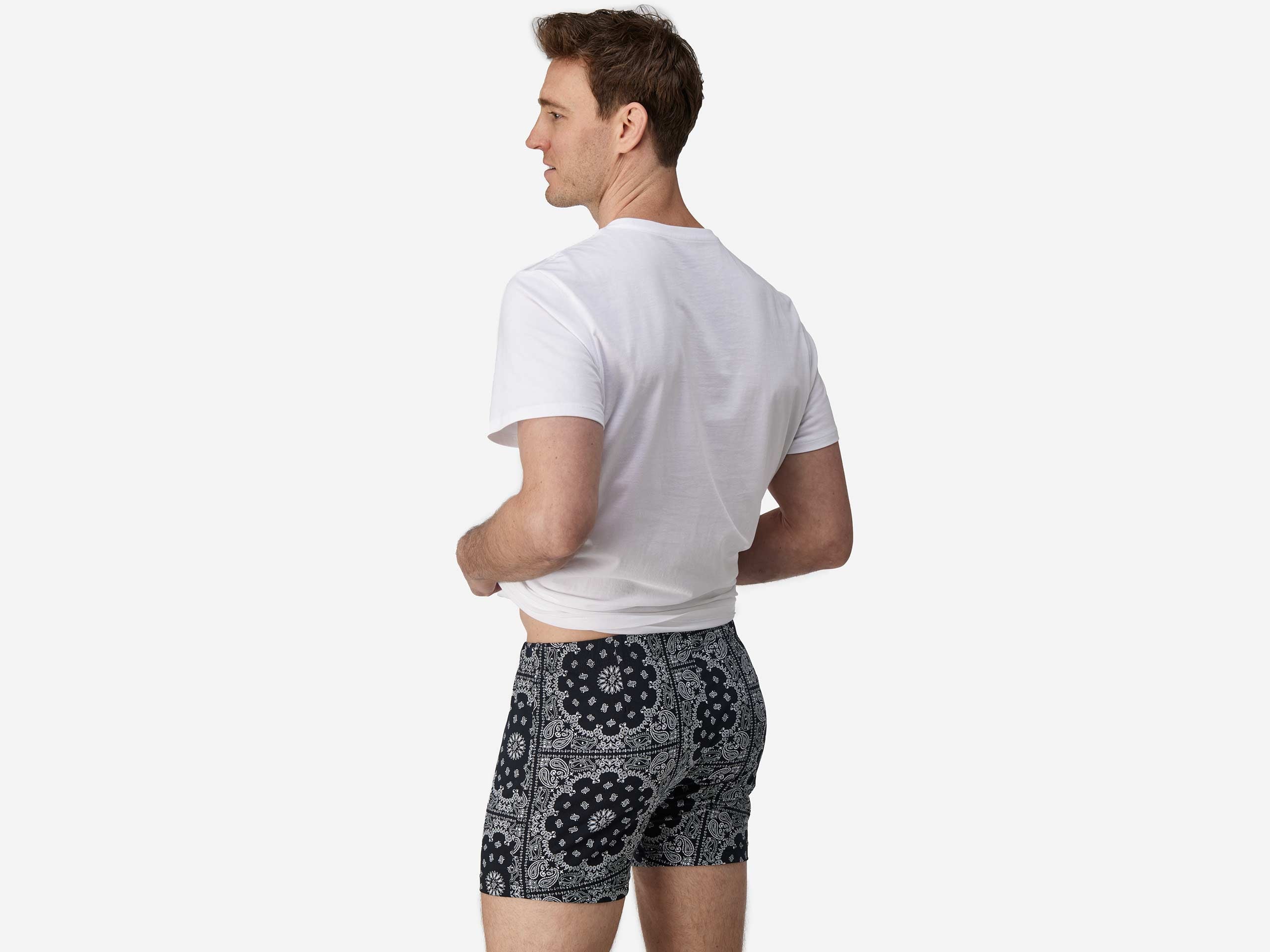 Slim Fit Boxer Briefs for Men - Soft & Comfortable Cotton Underwear with Elastic Waistband | Perfect for Everyday Wear, Gym, and Travel