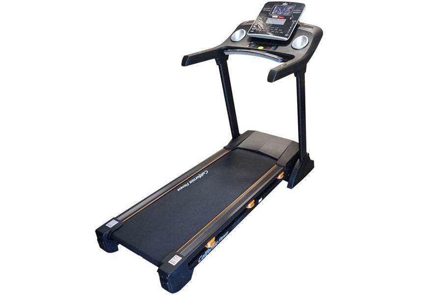 California Fitness Malibu 220 Folding Treadmill - Compact Home Gym Equipment for Running & Walking | Perfect for Small Spaces & Home Workouts