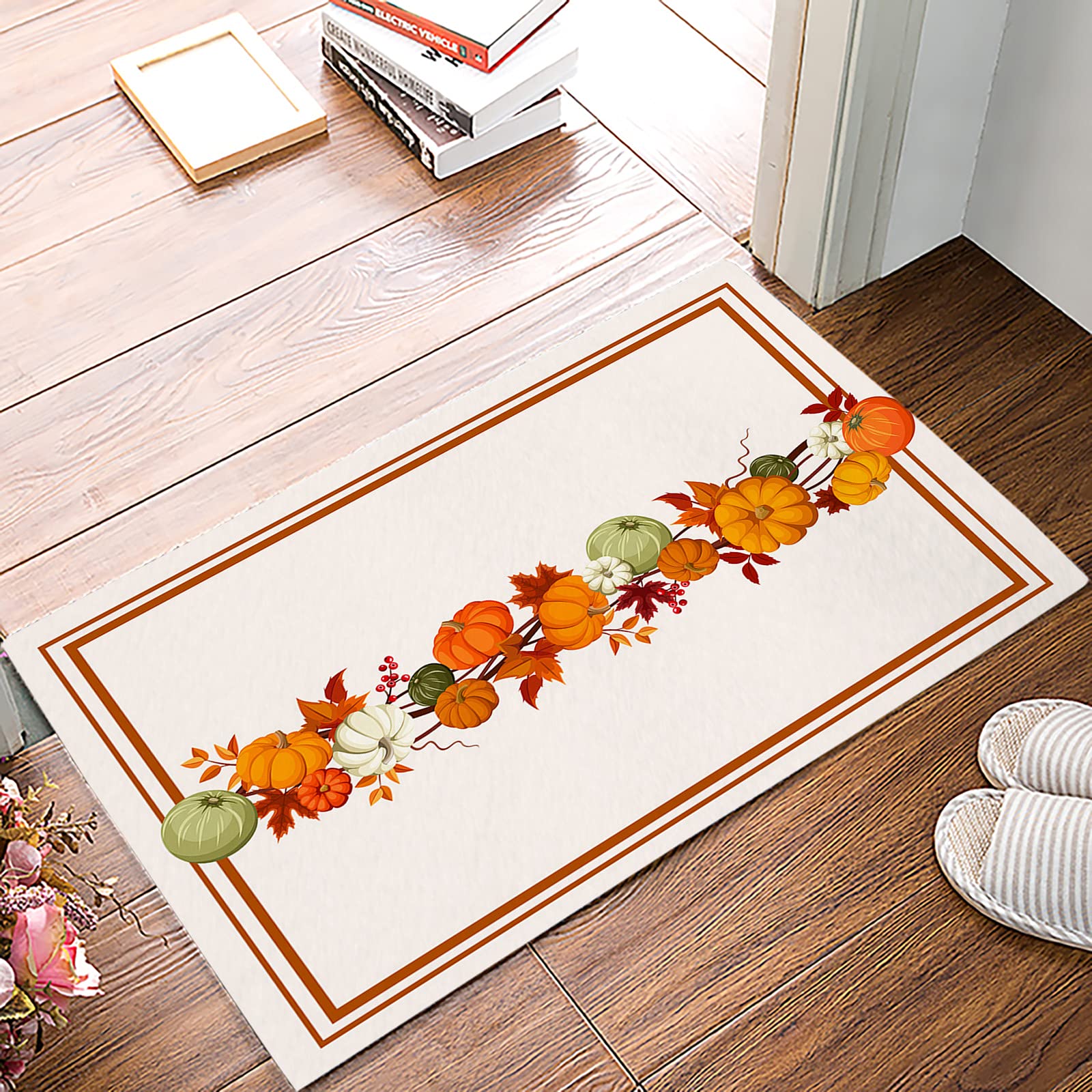 Non-Slip Autumn Welcome Doormat - 18