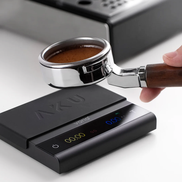 Varia AKU Pro Scale - High Precision Digital Kitchen Scale for Baking, Cooking, and Coffee Brewing | Perfect for Home Chefs and Professional Bakers