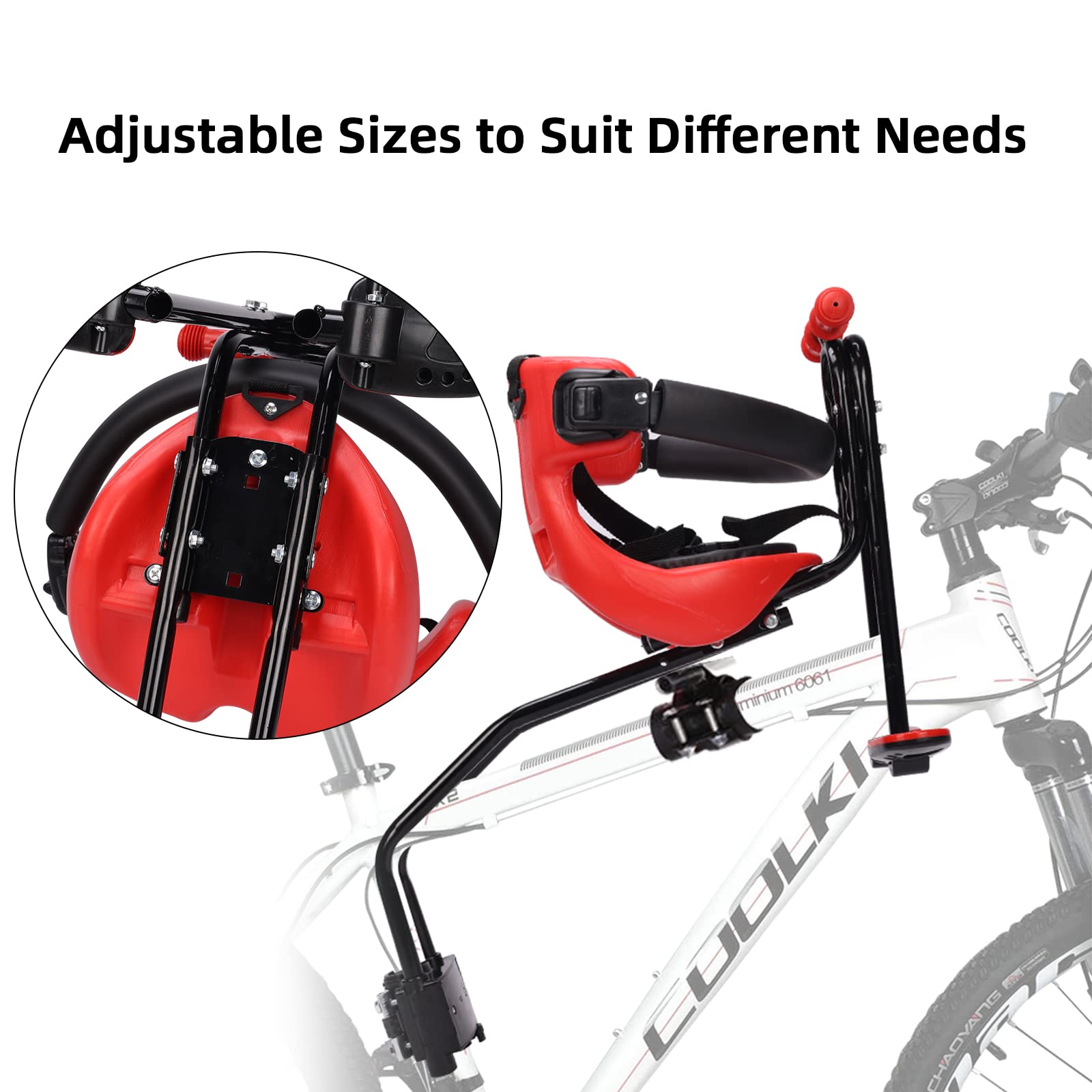 Best Front Mount Kids Bike Seat for Adults - Safe & Comfortable Child Bike Seat for Cycling, Commuting & Family Outdoor Adventures