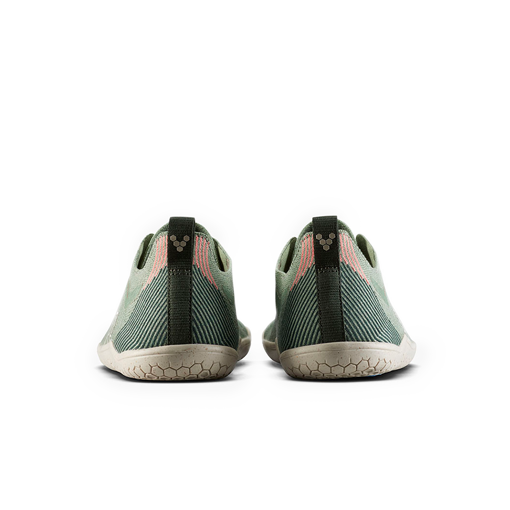Vivobarefoot Primus Lite Knit Natural Men's Dusty Green Barefoot Shoes - Lightweight & Breathable for Running, Hiking & Gym Workouts