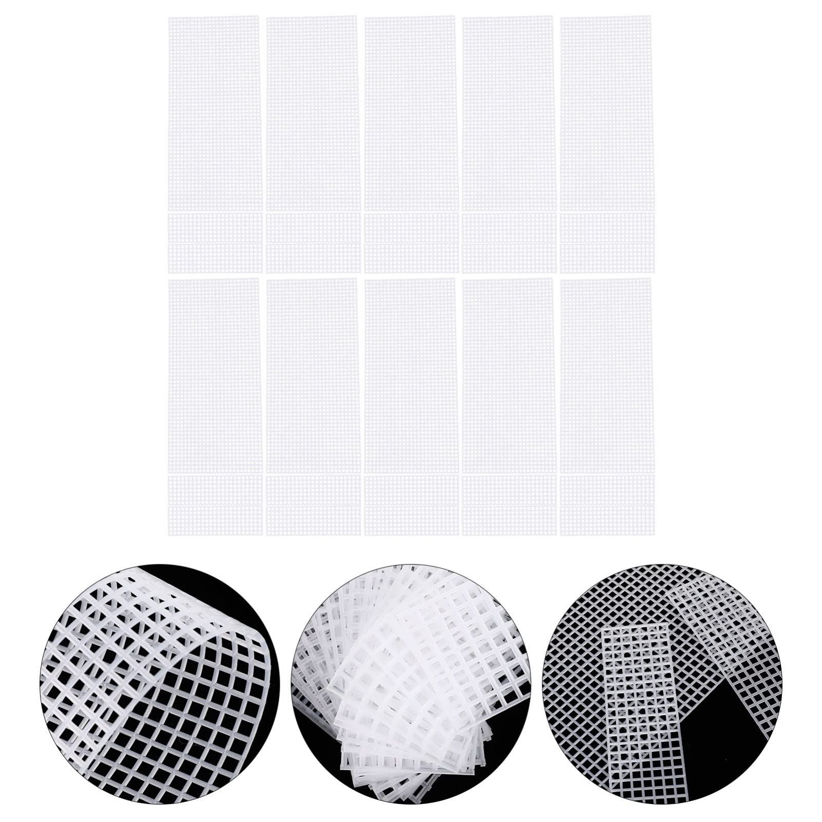10-Piece Woven Mesh Crochet Bag Plates - DIY Embroidery & Knitting Weaving Boards for Handmade Bags - Perfect for Crafting, Knitting Projects, and DIY Gift Making