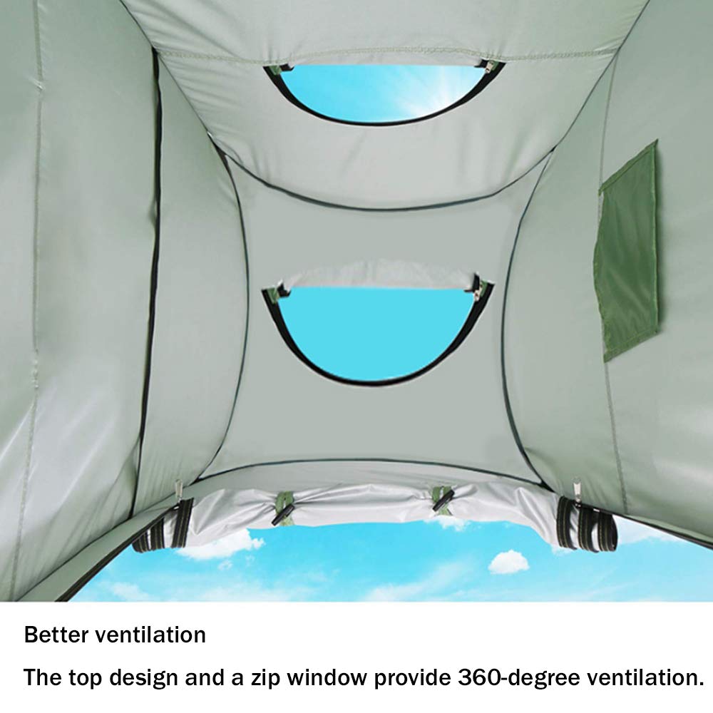 YZBEIMDAI Instant Pop Up Privacy Shelter Tent - Portable Changing Room, Outdoor Shower Tent & Camp Toilet for Camping, Beach, Pool | Perfect for Changing Clothes, Showering & Privacy Needs