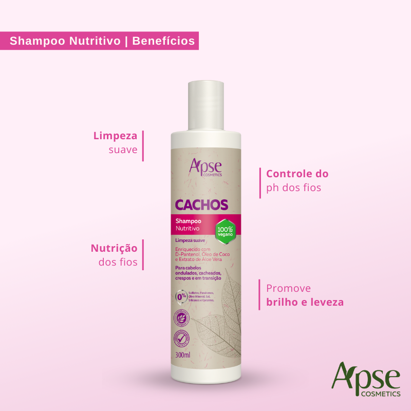 Apse Cosmetics Curly Hair Care Kit - Hydrating Shampoo, Nourishing Conditioner & Volumizing Mousse (3-Piece Set) for Defined Curls & Frizz Control | Perfect for Daily Curly Hair Routine & Salon-Quality Results at Home