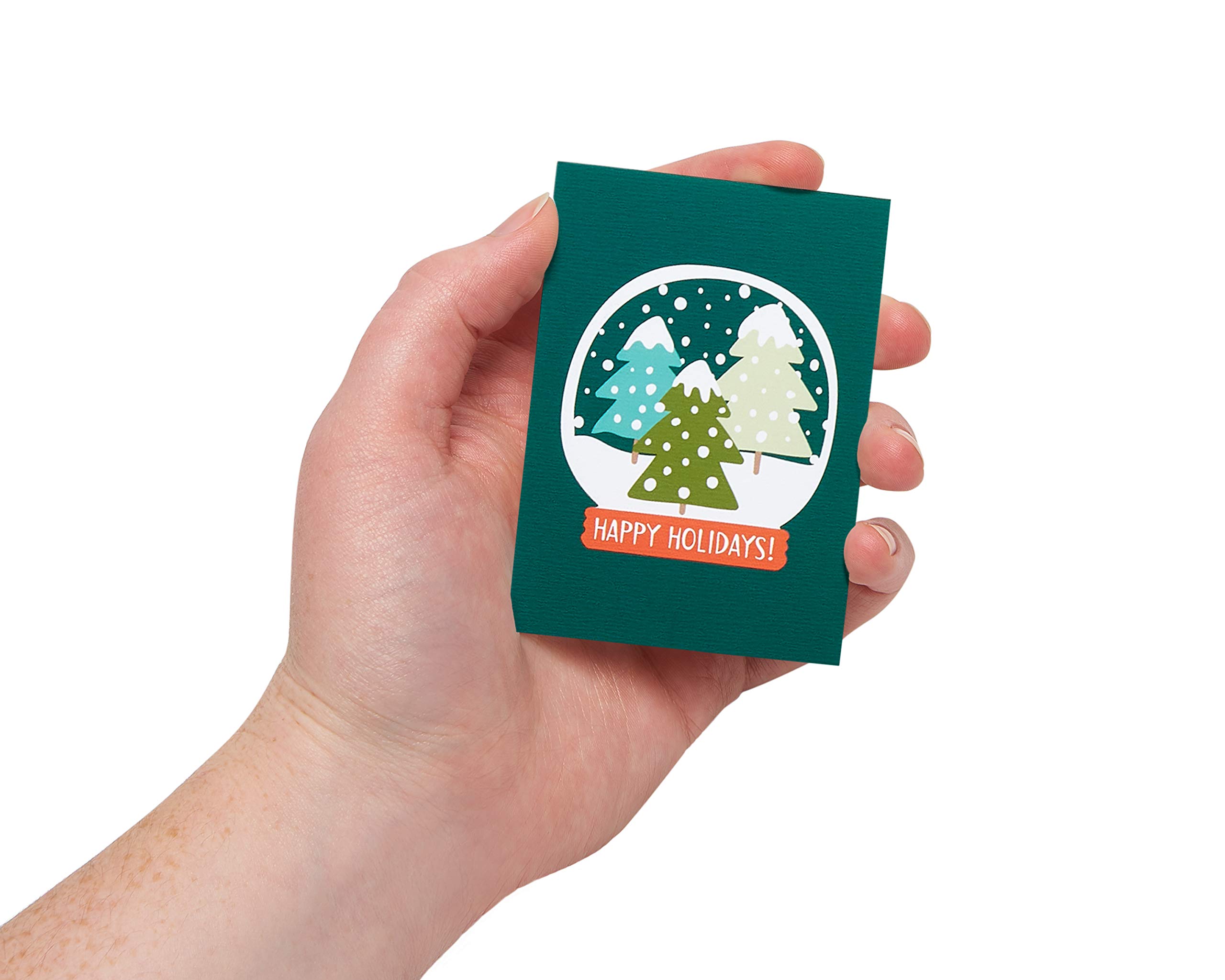 40-Count American Greetings Mini Christmas Cards for Kids - Holiday Cheer Lunchbox Notes, Classroom Gifts & Stocking Stuffers