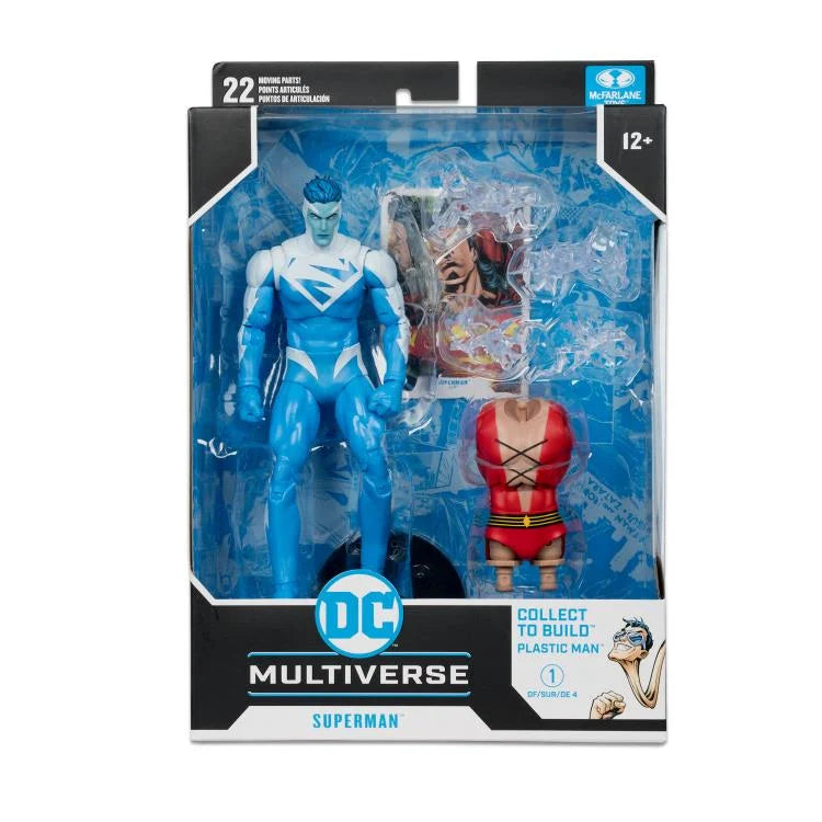 DC Multiverse Superman Action Figure - Collect to Build Plastic Man - Perfect for DC Fans, Collectors & Superhero Displays