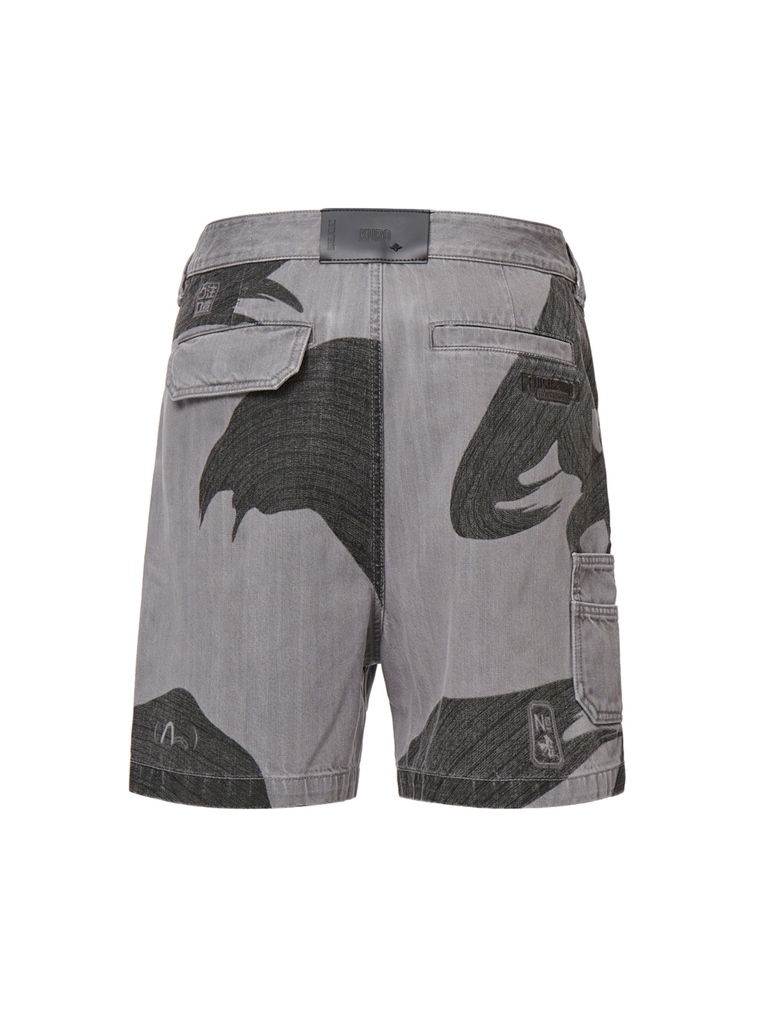 Stylish Brushstroke Effect Washed Denim Shorts for Women | Distressed High Waist Denim Shorts | Perfect for Summer Outfits, Beach Vacations & Casual Wear