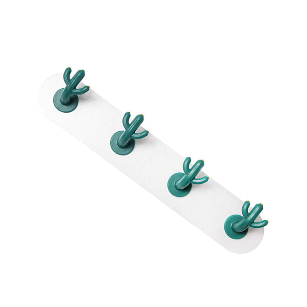 Vintage Wall Hooks with 4 Hangers - Heavy Duty Adhesive Mounted Hooks for Coats, Bags & Towels - No Nails Needed - Perfect for Bedroom, Bathroom & Entryway Organization