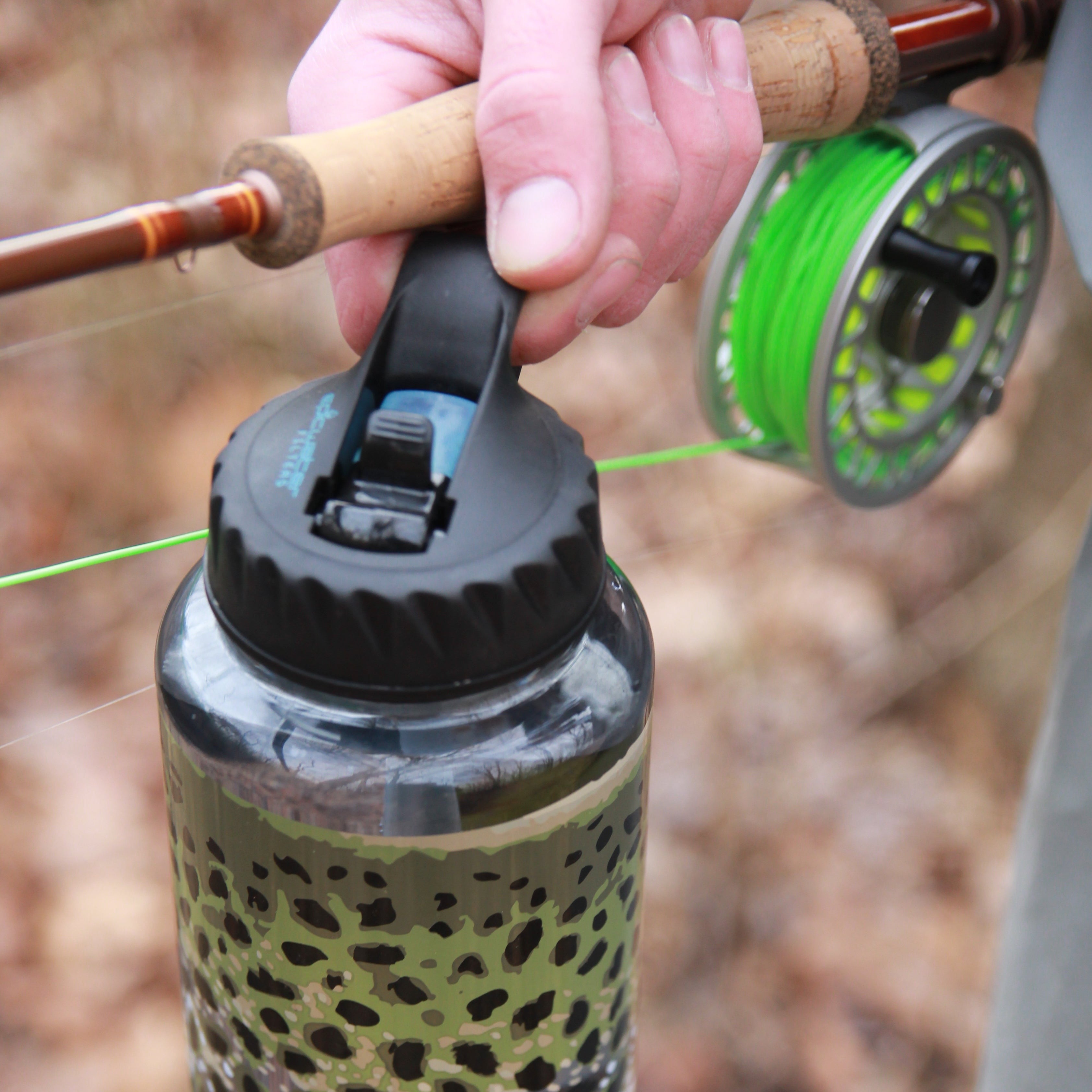 Nalgene OG RepYourWater Water Bottle - 32oz & 48oz BPA-Free Leak Proof Wide Mouth - Perfect for Hiking, Camping, Gym & Outdoor Activities