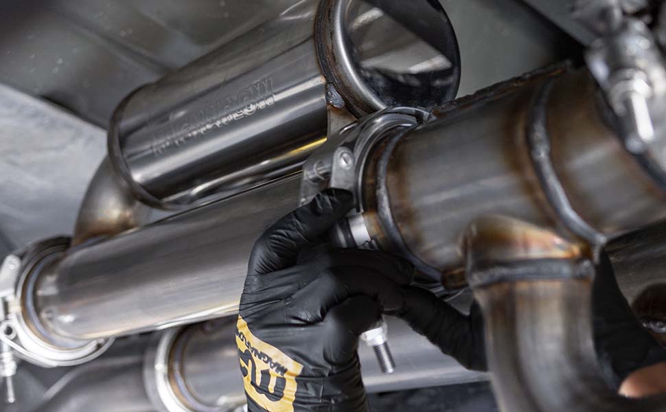 MagnaFlow XMOD Series Cat-Back Performance Exhaust System for 2021-2023 Ford Raptor - High-Performance Exhaust Upgrade for Off-Roading & Street Driving