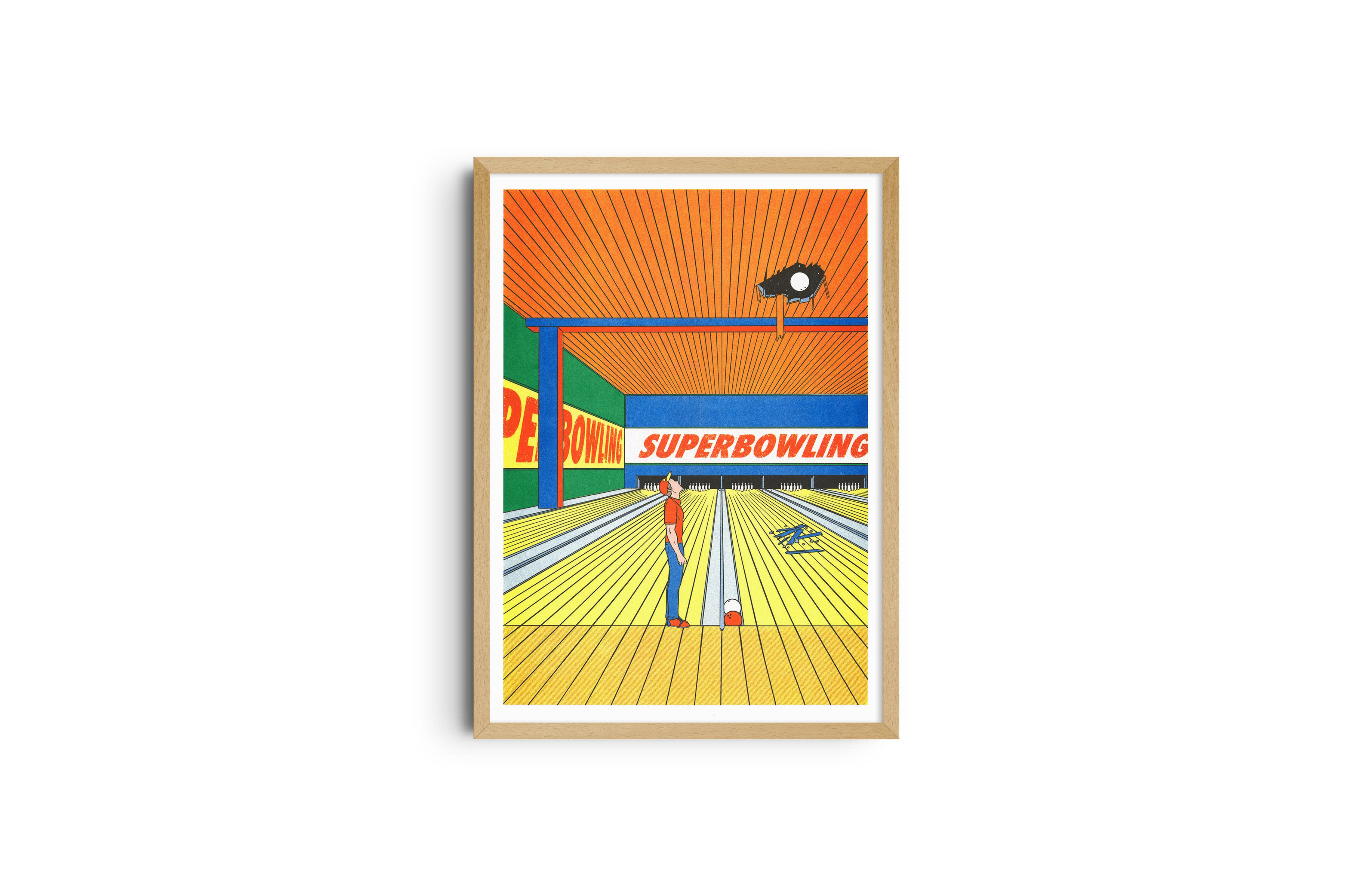 Super Bowling Game Set - Simon Bailly Edition | Fun Family & Party Game for Kids & Adults | Perfect for Indoor & Outdoor Play