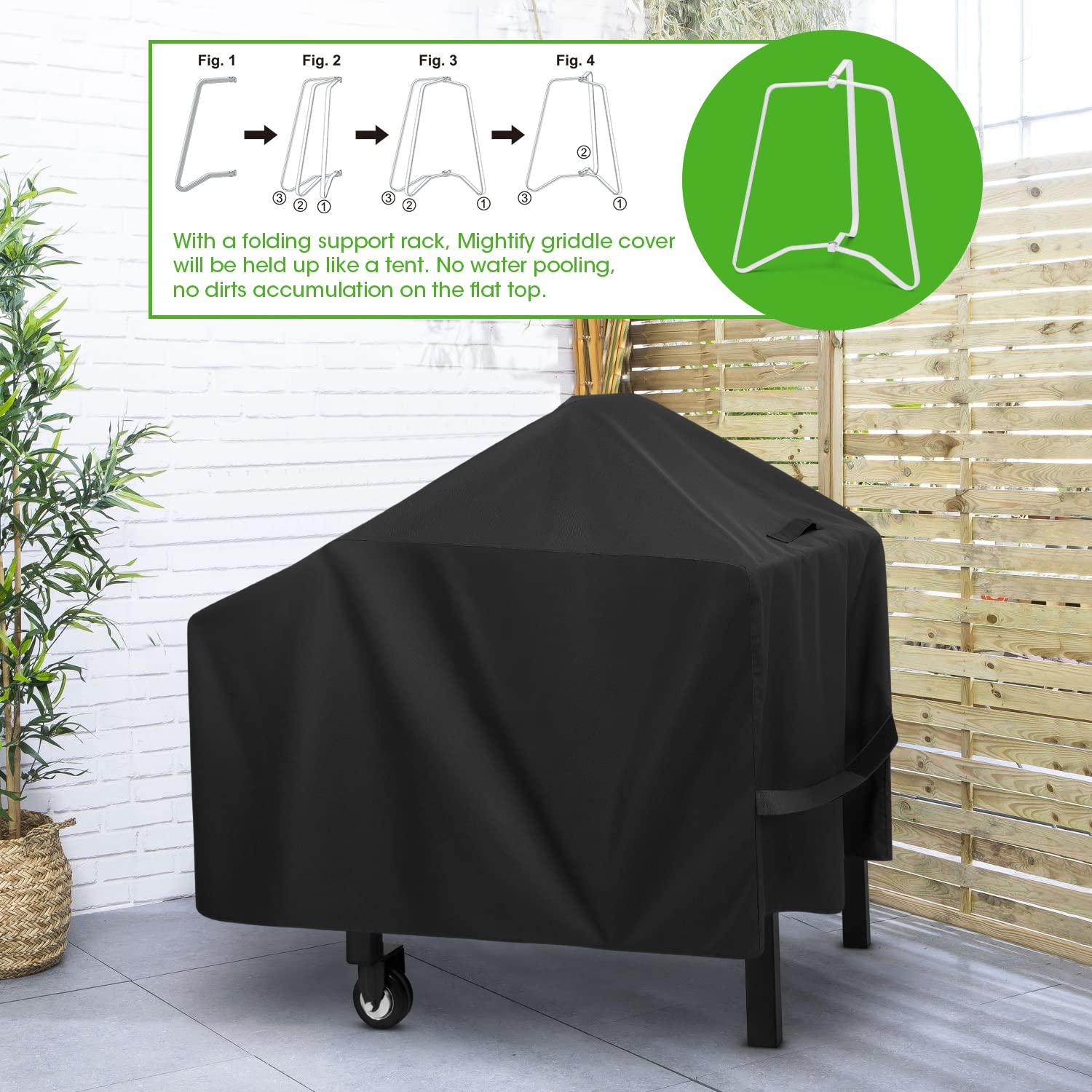 Heavy Duty Waterproof BBQ Grill Cover for Blackstone 28