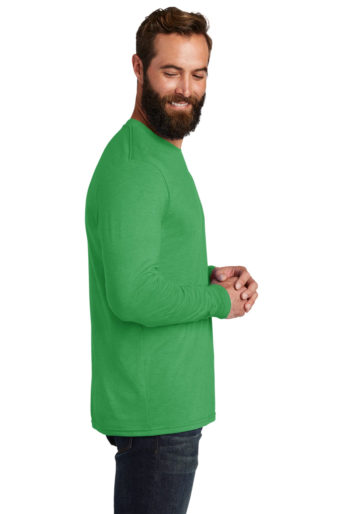 Allmade Tri Blend Long Sleeve Tee - Eco-Friendly Organic Cotton Shirt for Men & Women | Perfect for Casual Wear, Outdoor Activities & Sustainable Fashion