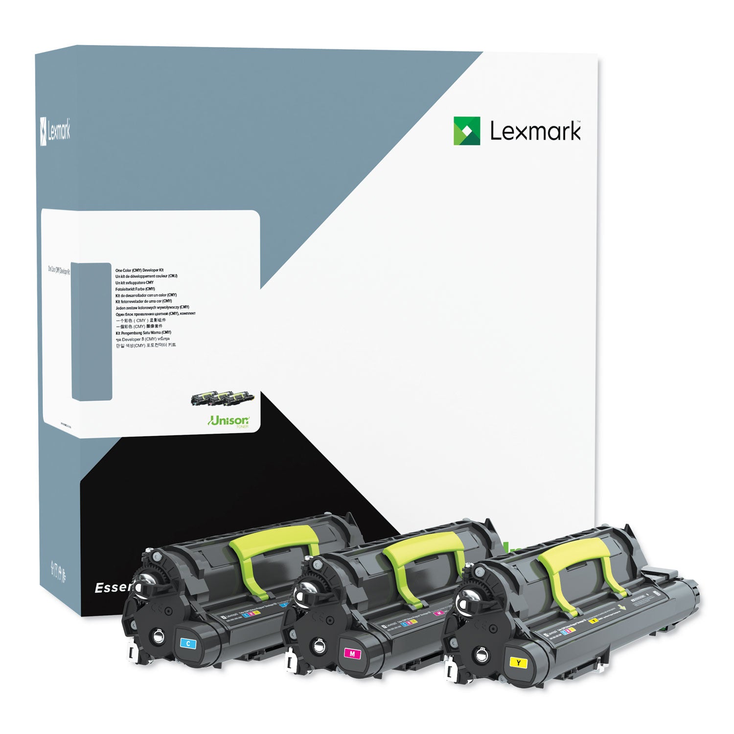 CS820 Tri-Color Return Program Developer/Photoconductor Unit - Replacement Toner Cartridge for Office Printers & Copiers | Ideal for High-Volume Printing in Corporate Environments
