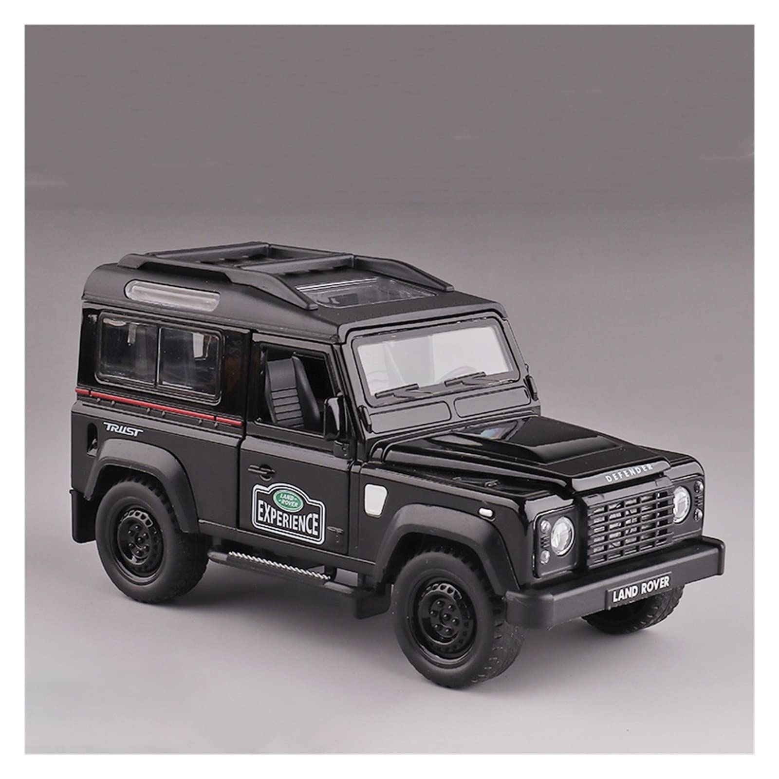 1/32 Scale Alloy Land Rover Defender 110 SUV Model Car - Realistic Black Toy Vehicle for Boys, Collectible Desk Decor | Perfect for Gifts, Office Display & Car Enthusiast Collections