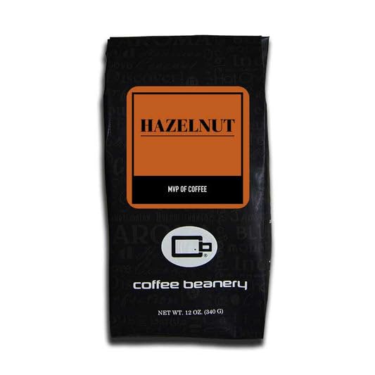 Premium Hazelnut Flavored Coffee Beans | Medium Roast Whole Bean 12oz | Specialty Coffee for Home Brewing & Gifting