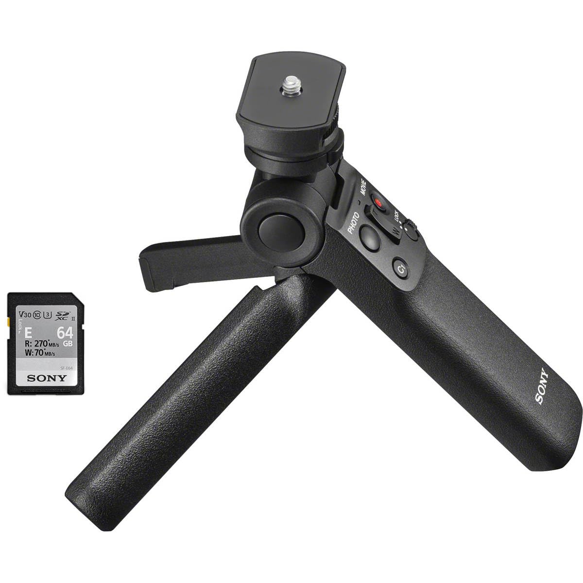 Sony ZV-1 Compact 4K HD Digital Camera with Shooting Grip & Tripod Bundle - 64GB UHS-II SD Card, Shoulder Bag, Corel Mac Software Kit | Perfect for Vlogging, Travel Photography & Content Creation