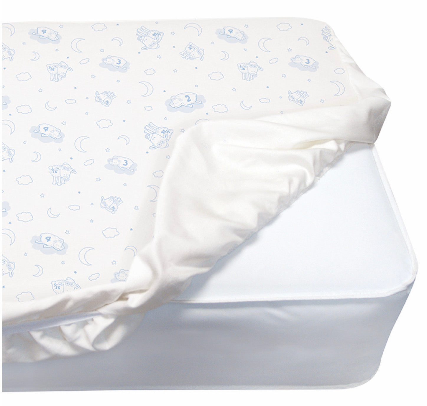 Premium Waterproof Crib Mattress Pad 2 Pack - Soft & Breathable Baby Crib Mattress Protector for Toddler & Infant - Perfect for Daycare, Nursery & Travel Use