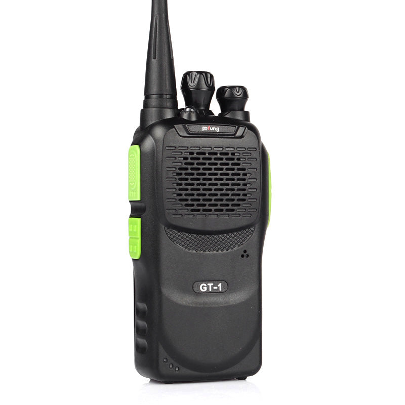 Baofeng GT-1 10 Pack Two Way Radio with UHF, 5W Power, 16 Channels, Built-in Flashlight & FM Function - Ideal for Outdoor Adventures, Construction Sites, and Emergency Communication