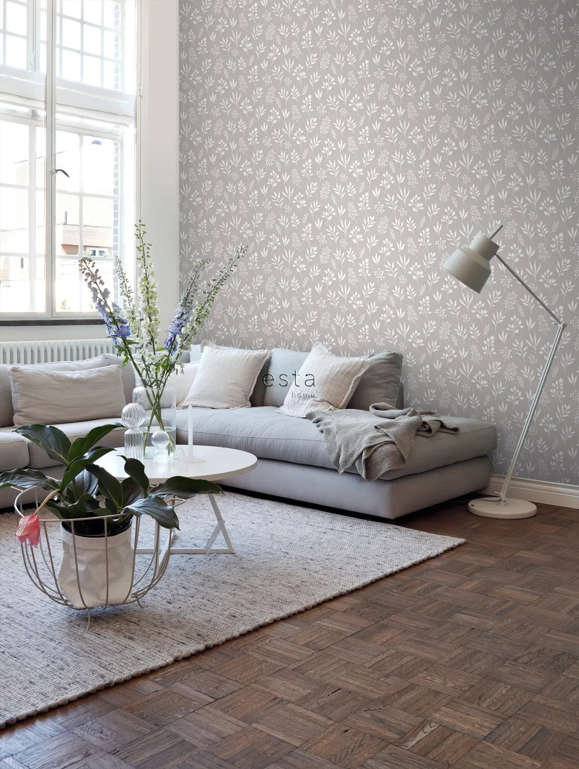 Scandi Cool Greenery - Modern Scandinavian Style Artificial Plants for Home & Office Decor - Perfect for Living Room, Bedroom, and Workspace