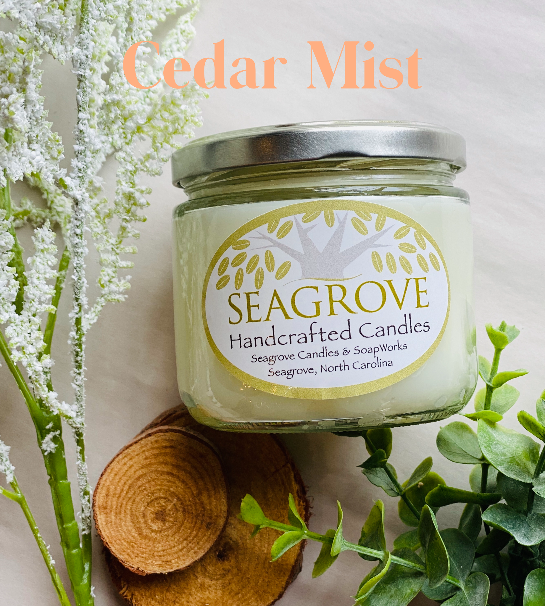 Scents of Spring Candle Gift Set - 6-Piece Aromatherapy Soy Wax Candle Sampler with Floral & Fresh Scents for Home, Spa, Yoga & Relaxation