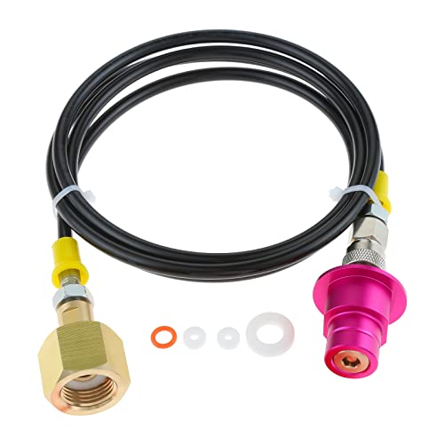 Purple CO2 Adapter Hose