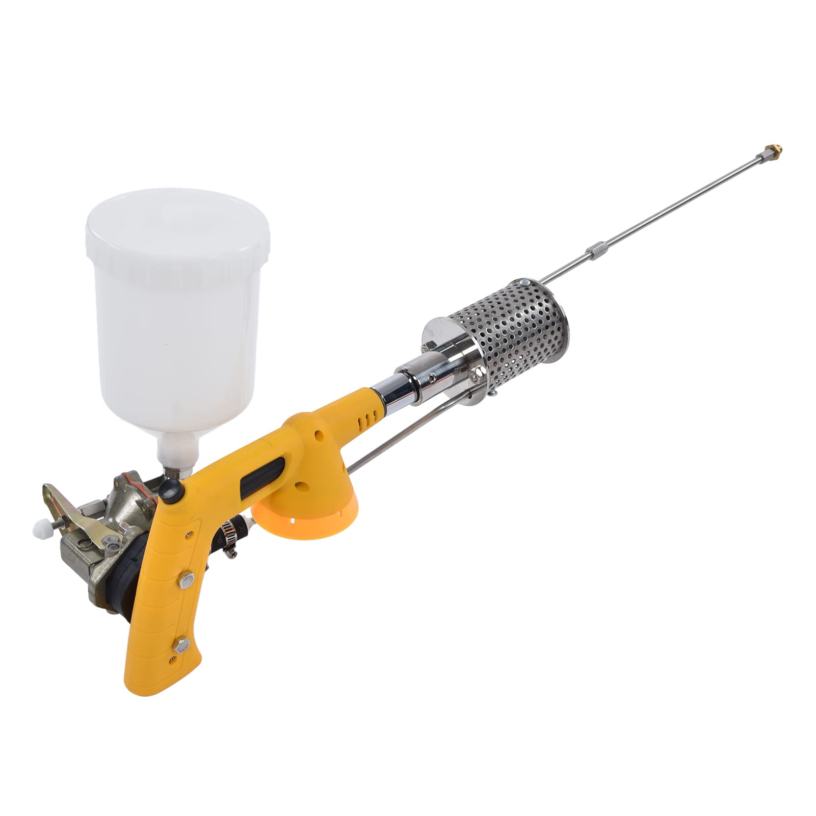 Portable Oxalic Acid Vaporizer for Beekeeping - Stainless Steel Beehive Fumigation Fogger with Propane Sprayer & Solution Bottle | Effective Varroa Mite Treatment for Honey Bee Colonies | Perfect for Apiary Maintenance & Hive Disinfection