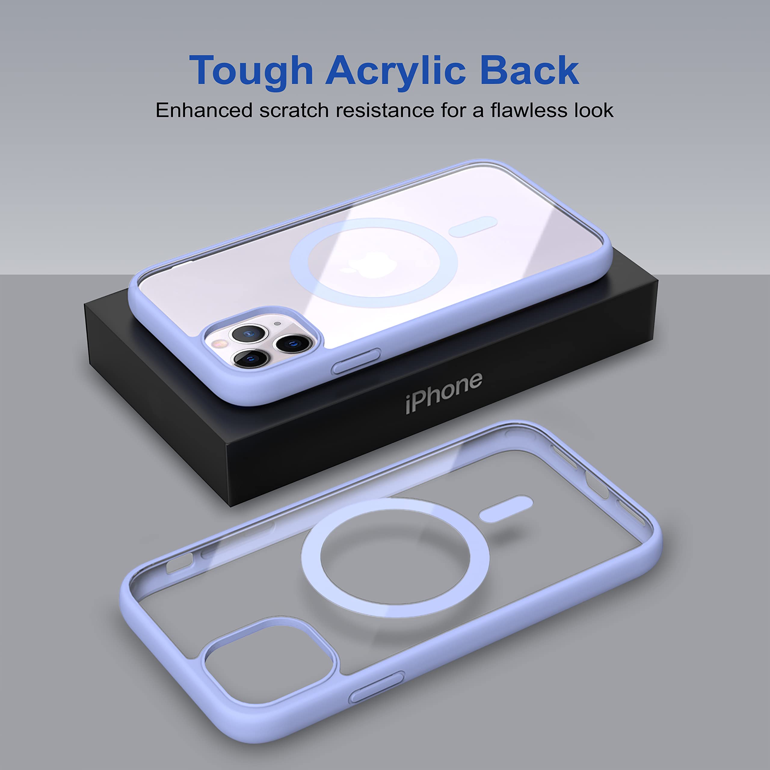 Amazon Basics iPhone 11 Pro Case - Shockproof TPU Cover, Slim Fit Protective Phone Case for iPhone 11 Pro (Sierra Blue) | Perfect for Everyday Use, Work & Outdoor Activities