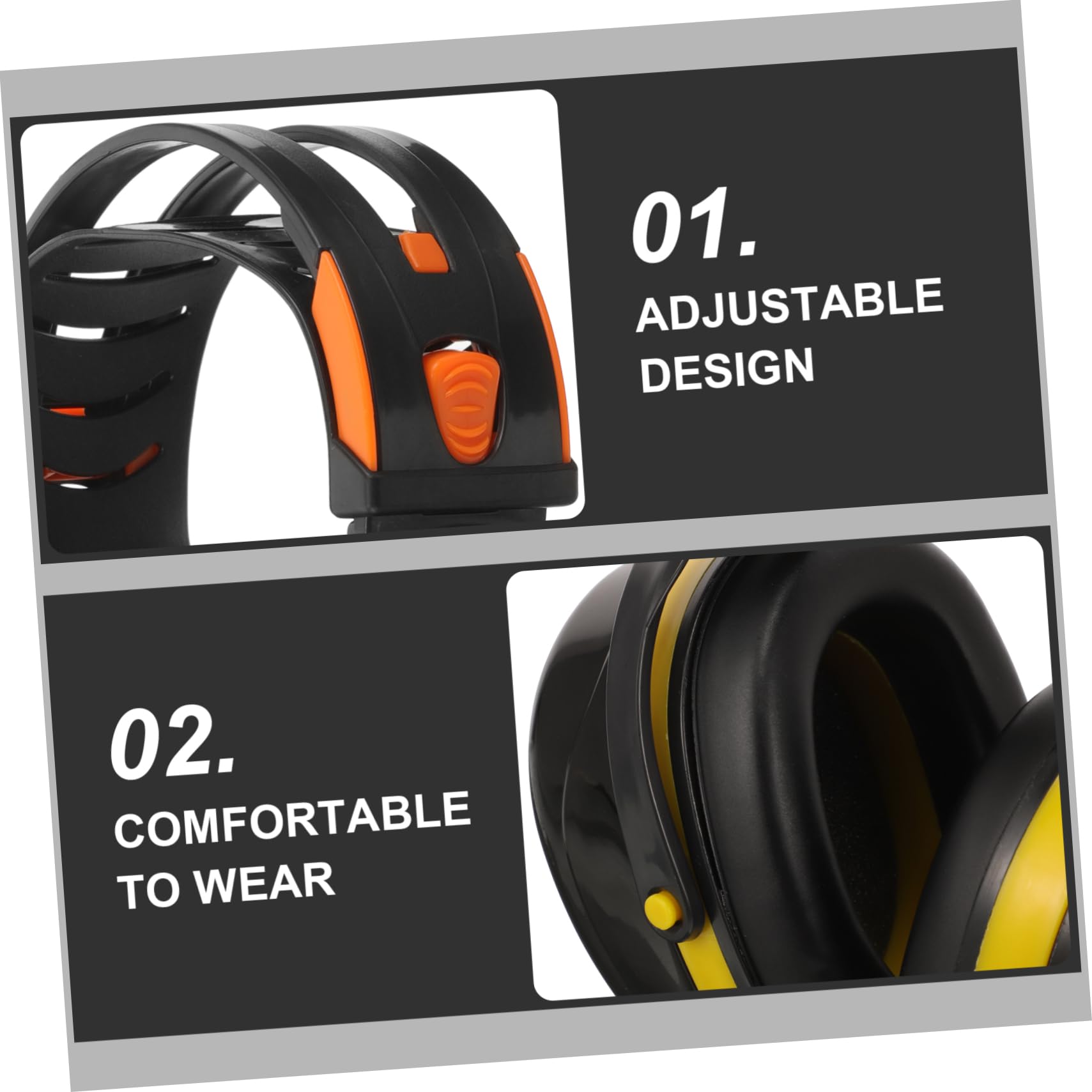 UPKOCH Baby Hearing Protection Earmuffs - Noise Cancelling Headphones for Newborns & Infants - Soft Comfortable Ear Muffs for Sleeping, Travel & Loud Events