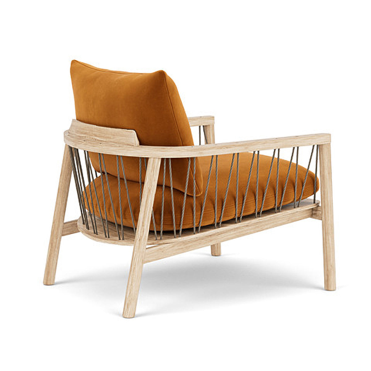 Luxury Enzo Velvet Armchair - Modern Accent Chair for Living Room, Bedroom & Office - Soft Upholstered Lounge Chair with Solid Wood Legs - Perfect for Home Decor, Reading Nook & Relaxation