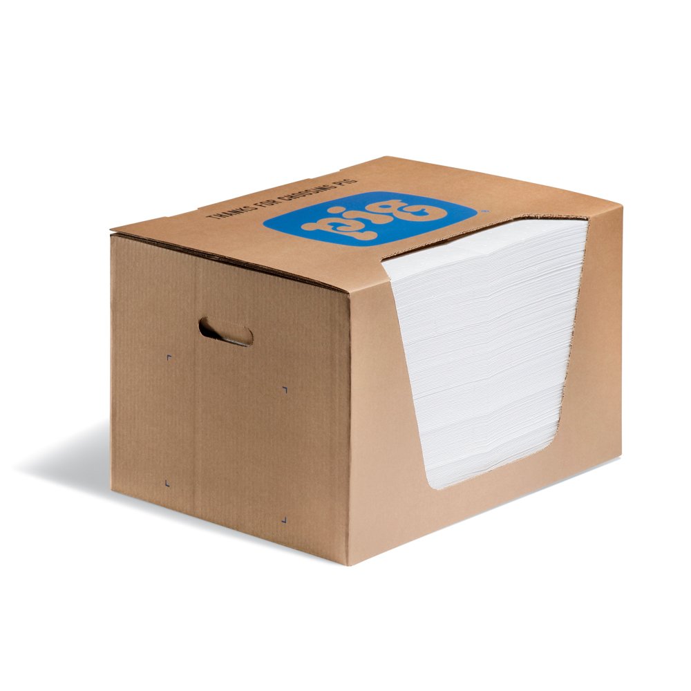 PIG Oil Absorbing Mat Pad - 200 Pack (15