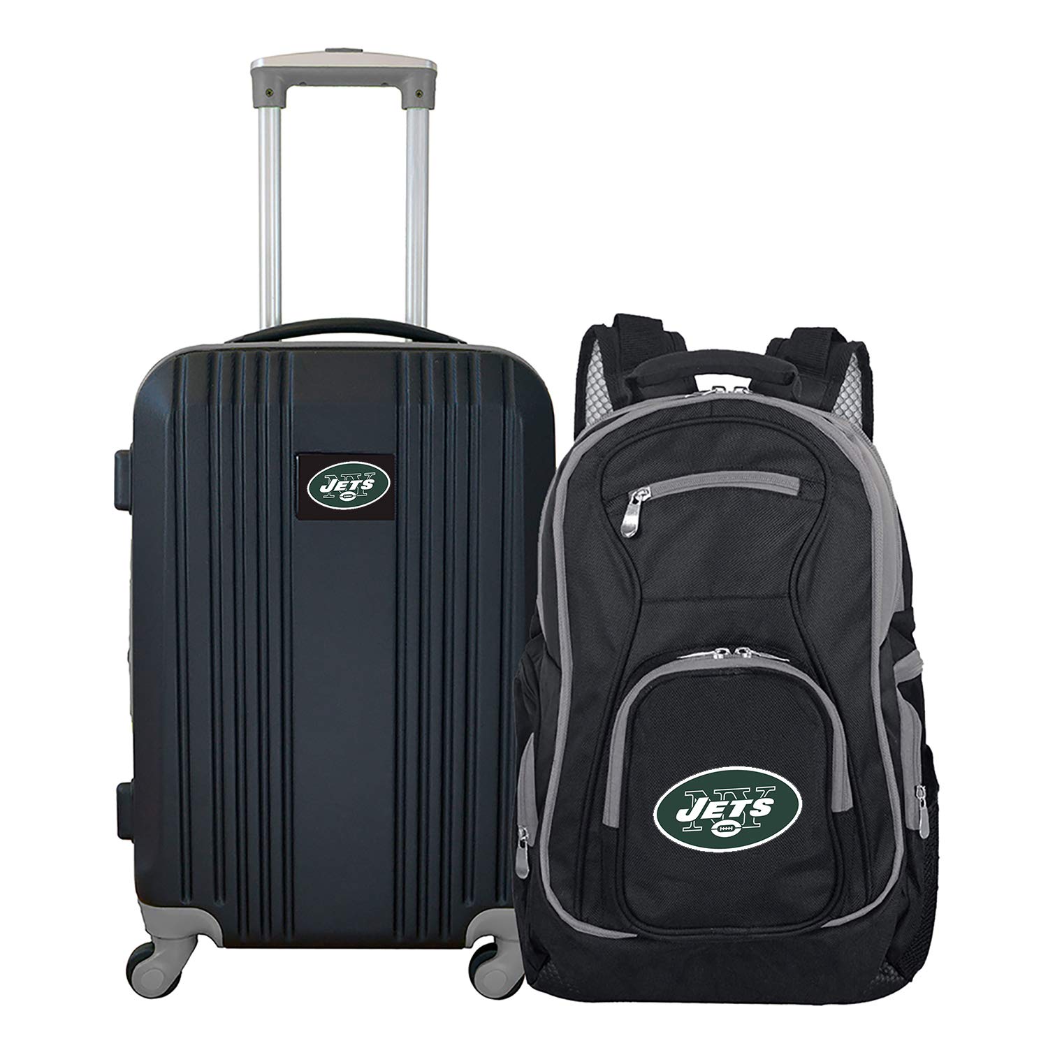 NFL 2-Piece Luggage Set - Durable Travel Luggage with Wheels for Men & Women - Perfect for Airplane, Cruise & Road Trips