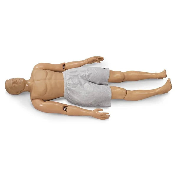 105 lb Rescue Training Manikin - Large Body CPR Practice Dummy for First Aid & Emergency Response Training