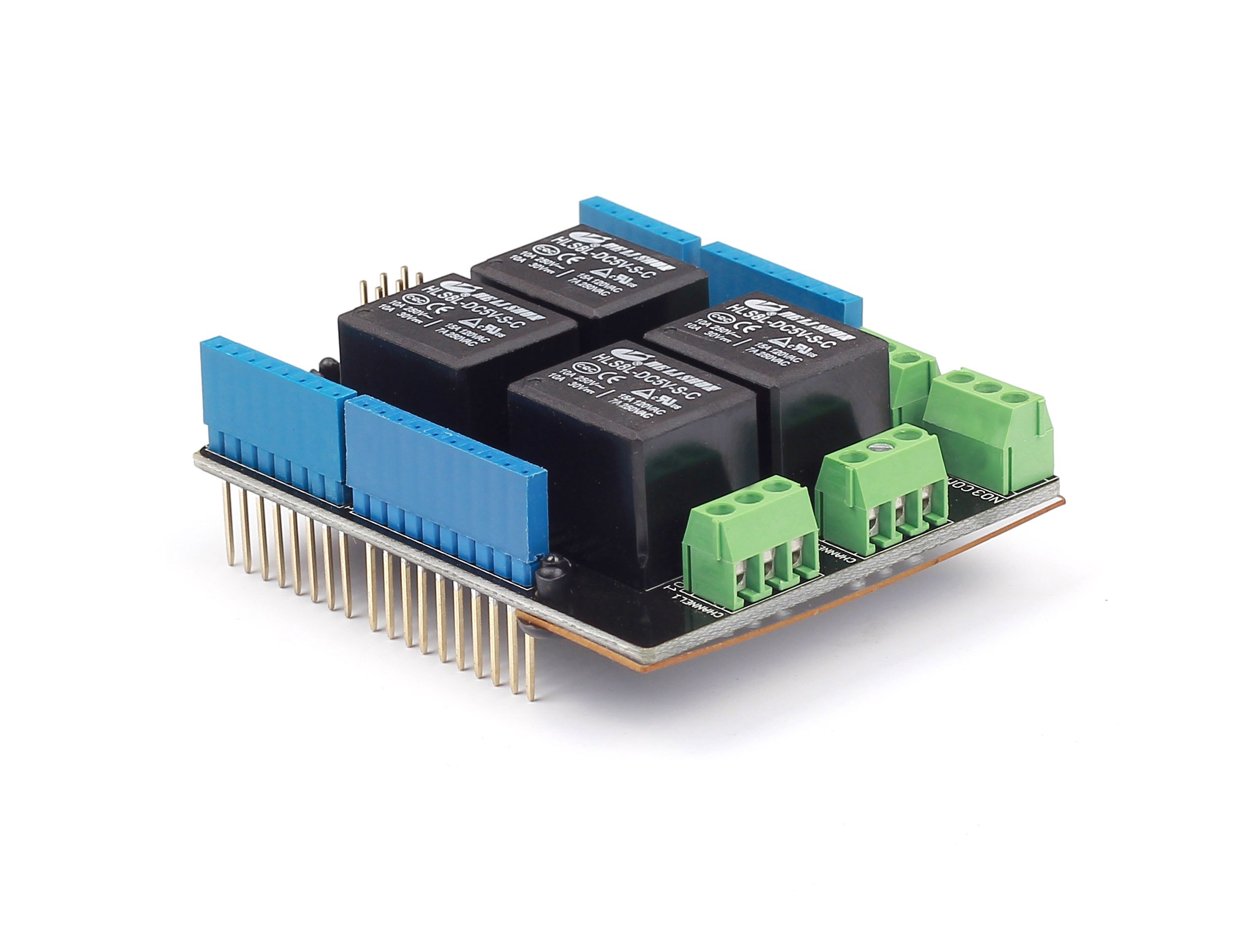 SeeedStudio Relay Shield v3.0 for Arduino - Open Source DIY Electronics Project Kit for Home Automation, IoT & Robotics