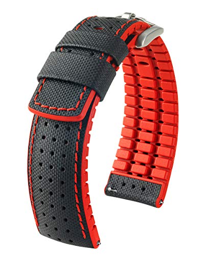 Red Band / Silver Buckle