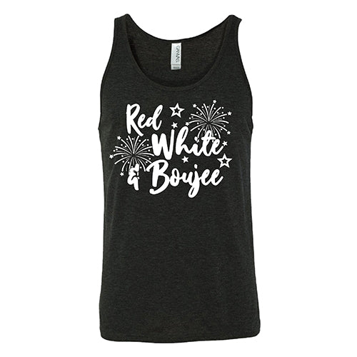 Stylish Red, White & Boujee Unisex Shirt - Trendy Casual Wear for Men & Women - Perfect for Parties, Outings & Everyday Fashion